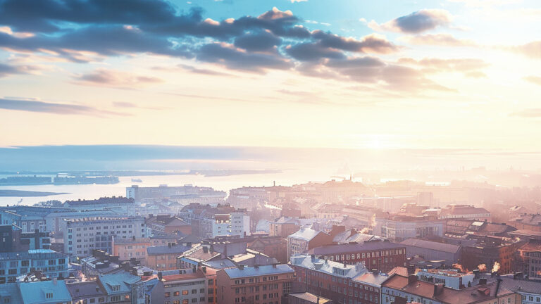 Tekoälyllä luotu kaupunkikuva